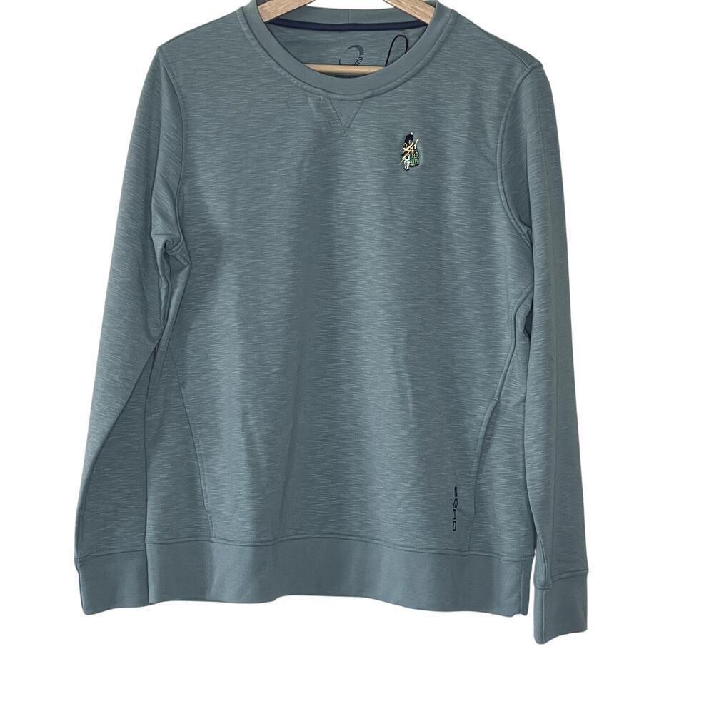 ZERO RESTRICTION JAYEN SWEATER WASABI ‎ SIZE L NWT